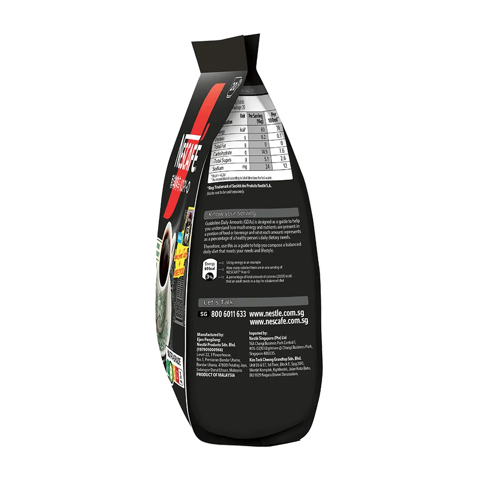 SG_Nescafe_LCO Range Packaging Design_Kopi O_Pouch_FASIM_RightS