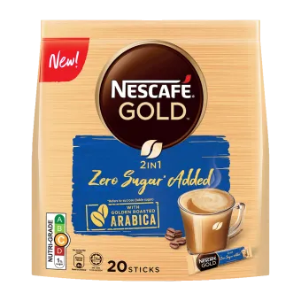 NESCAFÉ® GOLD 2in1 Zero Sugar Added
