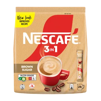 NESCAFÉ 3in1 Brown Sugar with Healthier Choice