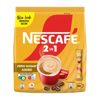 NESCAFÉ 2in1 Zero Sugar Added with Healthier Choice