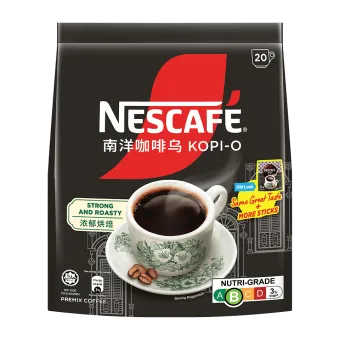 SG_Nescafe_LCO Range Packaging Design_Kopi O_Pouch_FASIM_Front