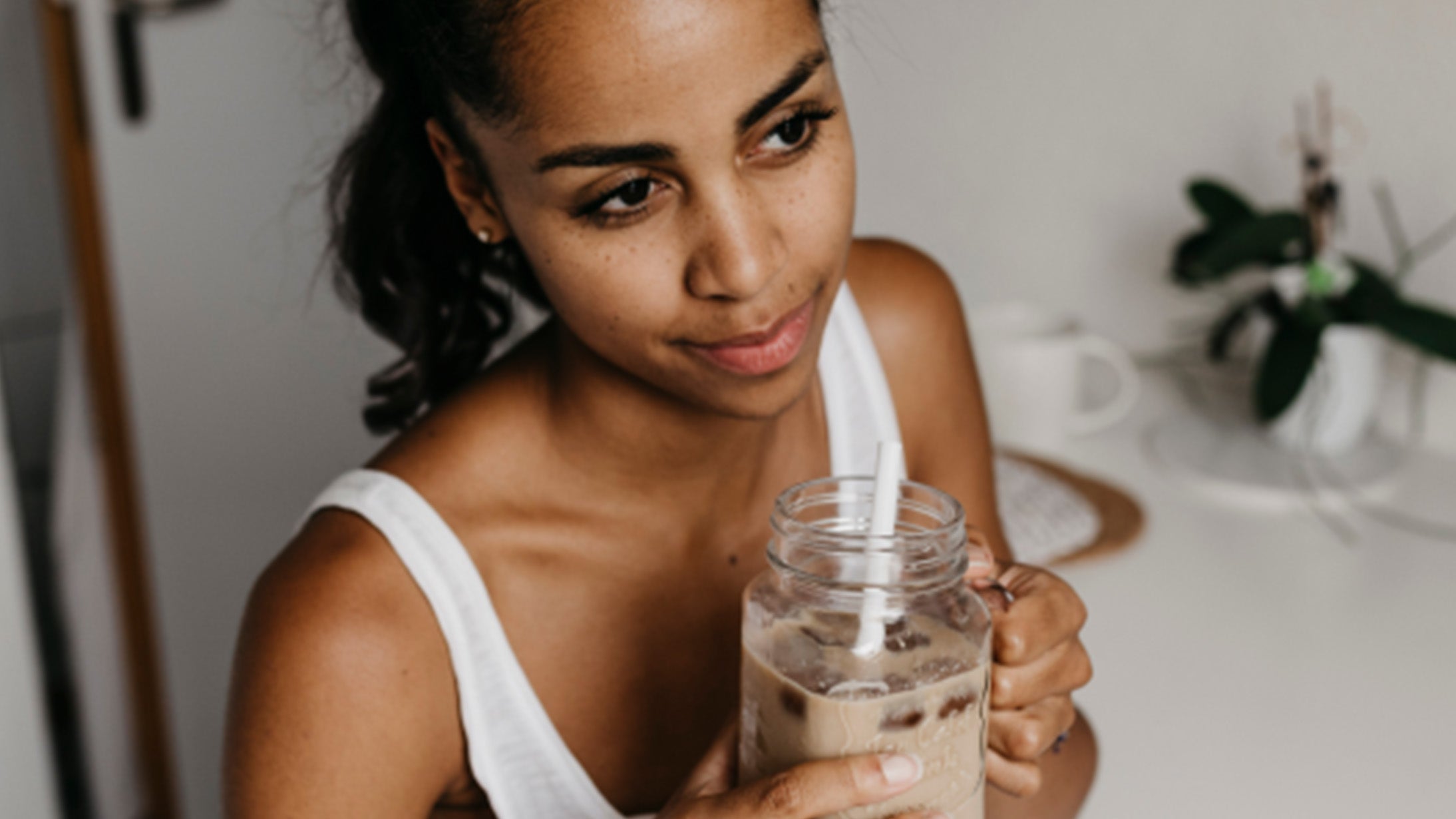 What is an iced coffee?