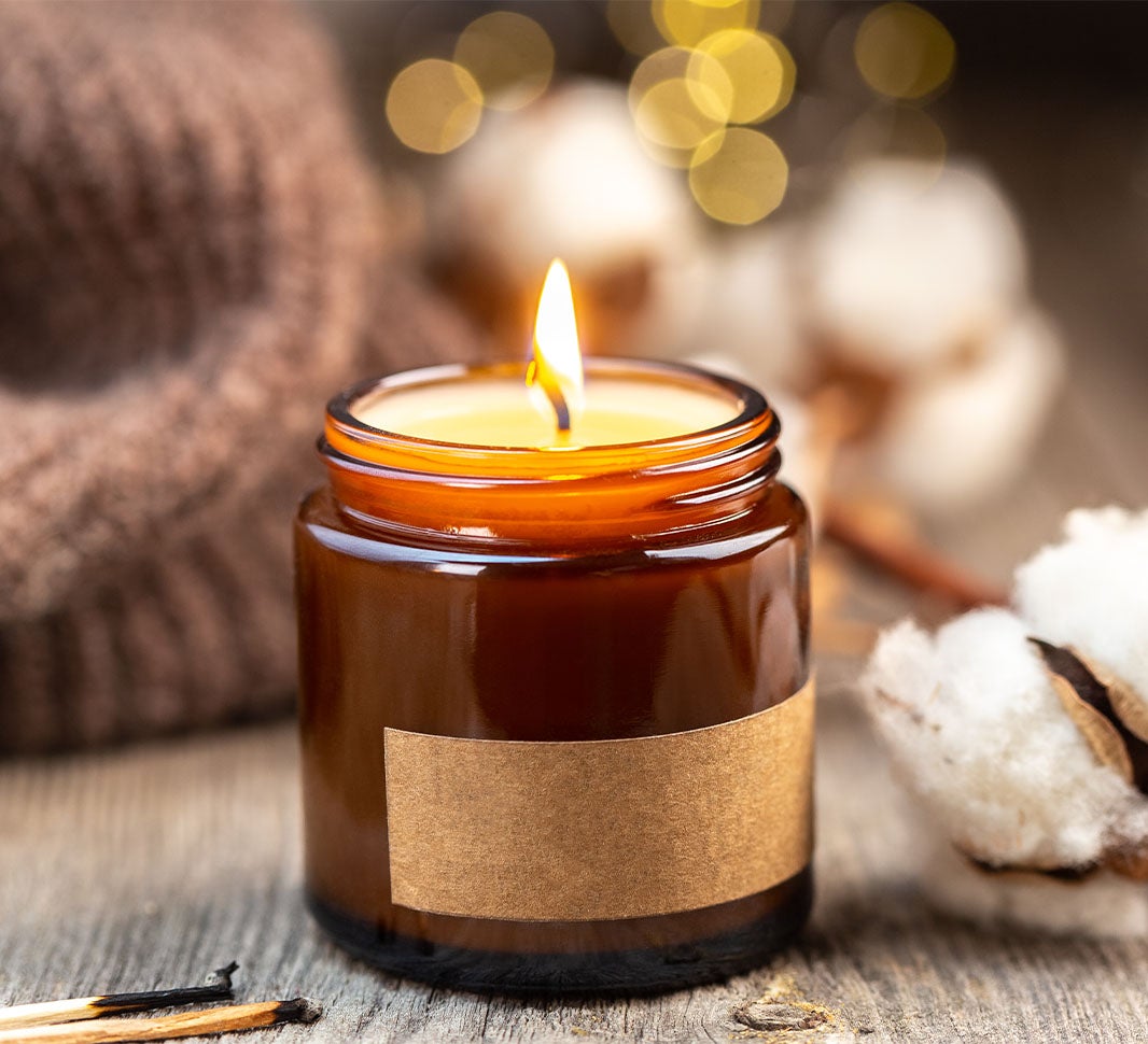 coffee scented candle