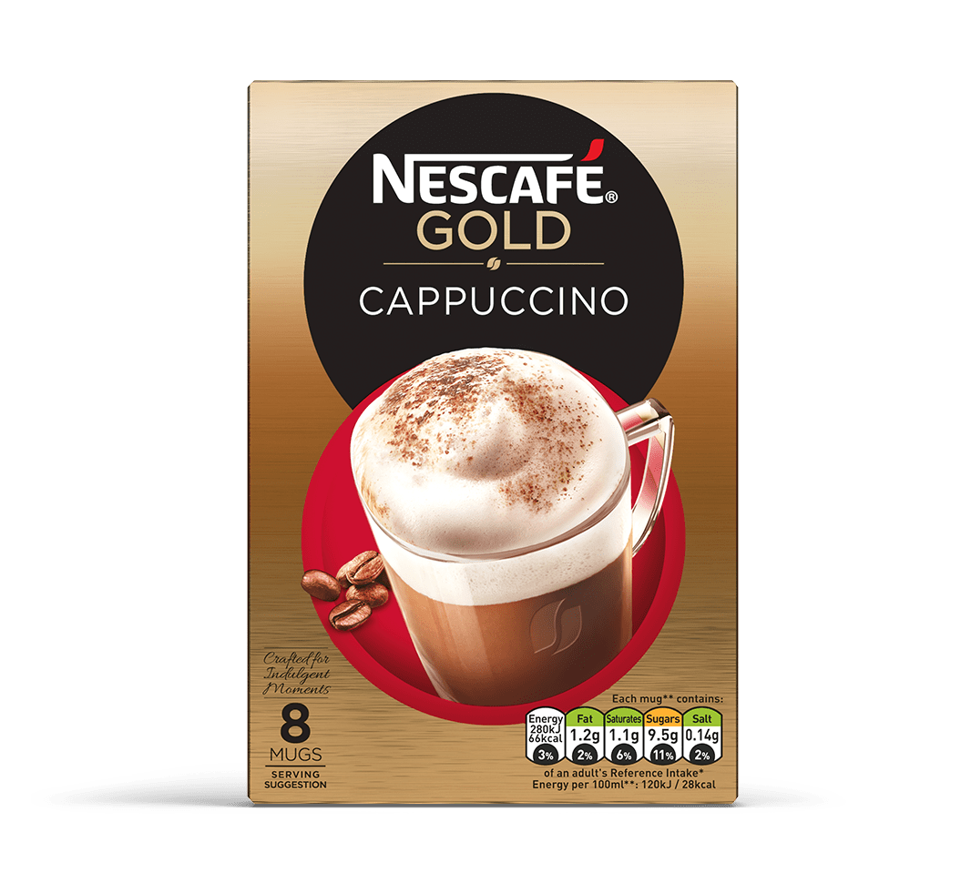 nescafé gold frothy coffee