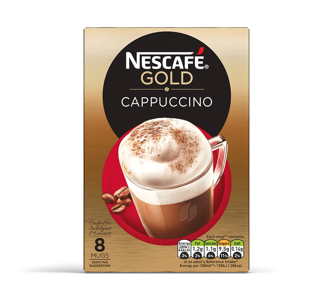 nescafé gold frothy coffee