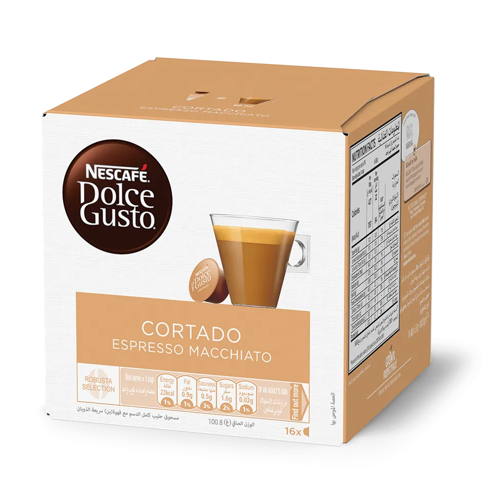 Dolce Gusto Cortado Pods