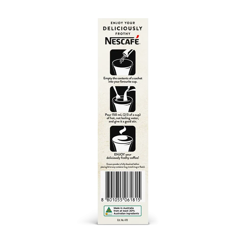 NESCAFÉ® Caramel Latte sachets