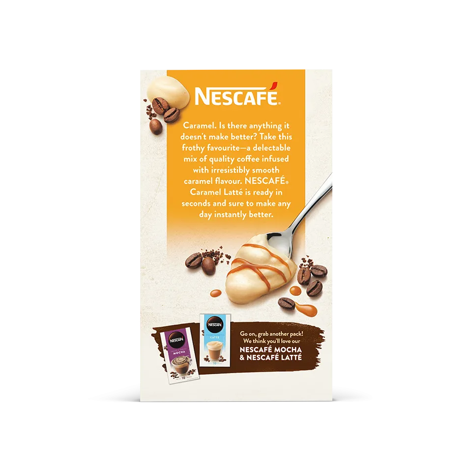 NESCAFÉ® Caramel Latte sachets