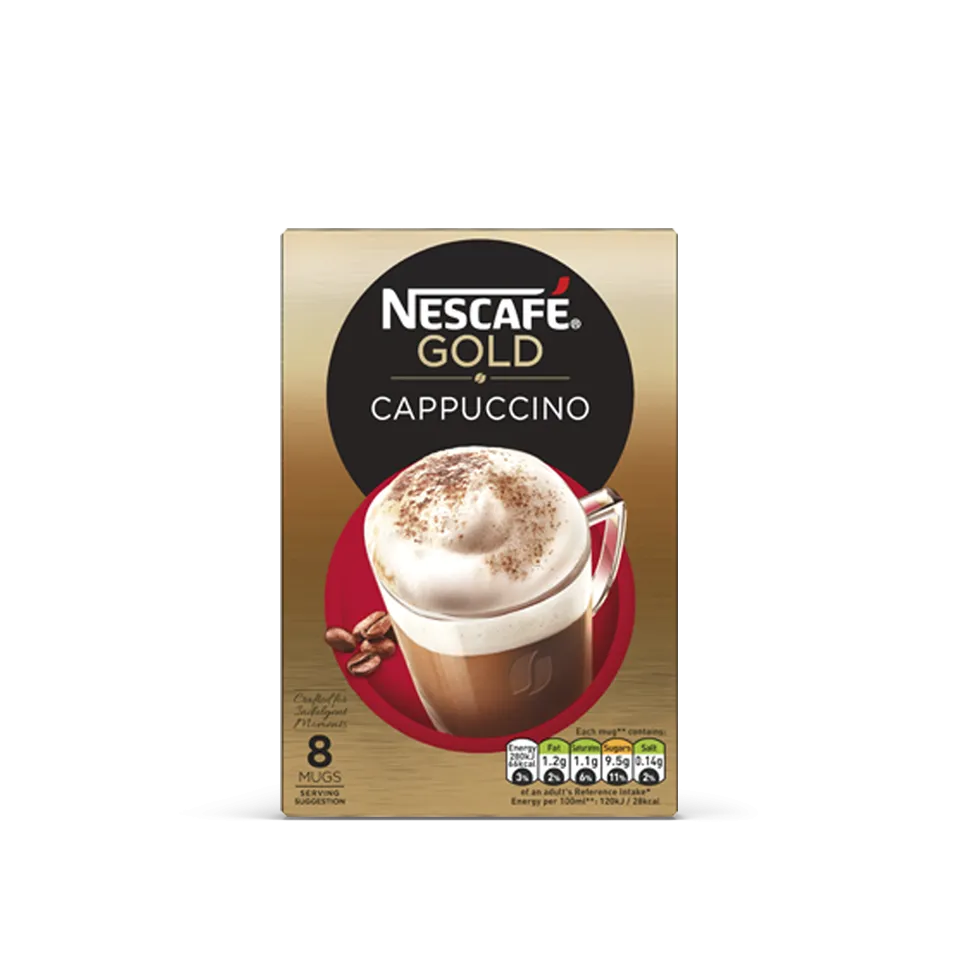 Nescafé Gold cappuccino coffee