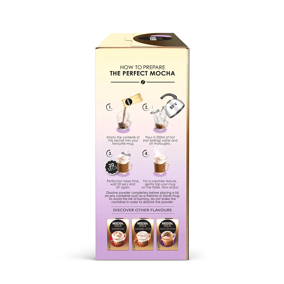 Nescafé Gold mocha coffee