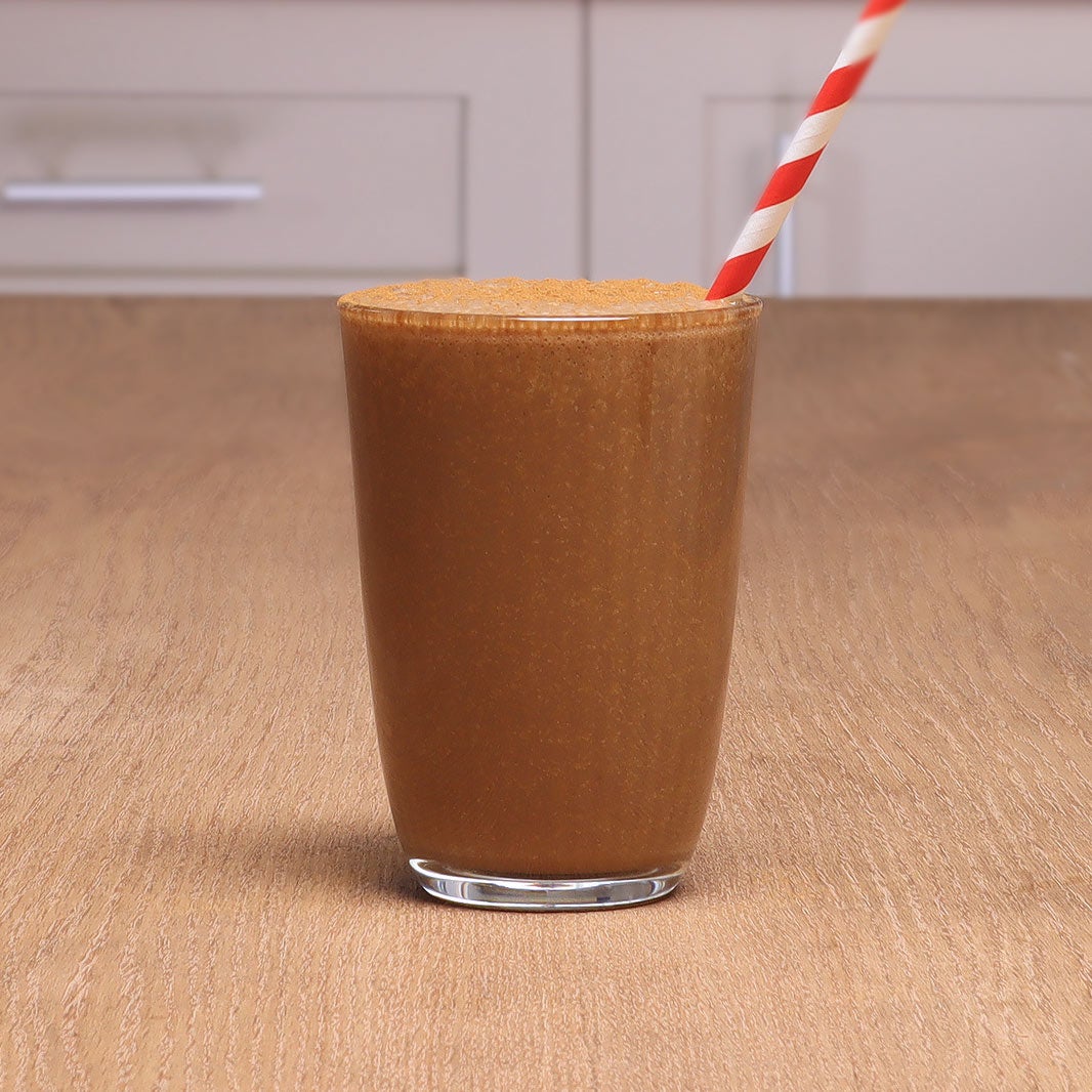  Banánový milkshake s kávou recept