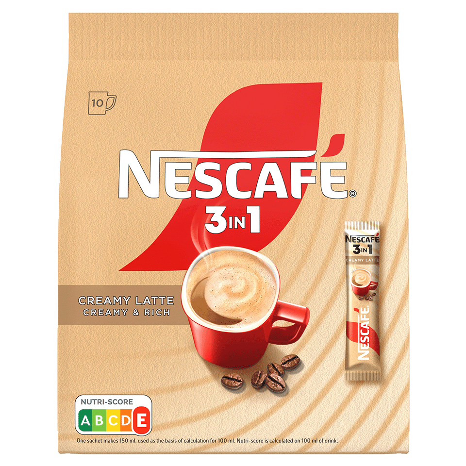 Nescafé 3-in-1 creamy latte káva