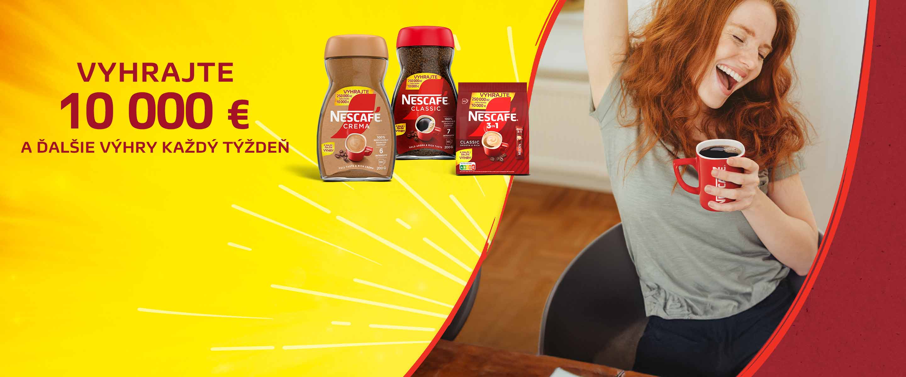vyhrajte s nescafe
