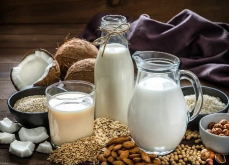 Raw ingredients and alternatives to dairy milkRaw ingredients and alternatives to dairy milk