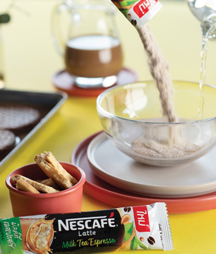 NESCAFE Latte Milk Tea Tiramisu