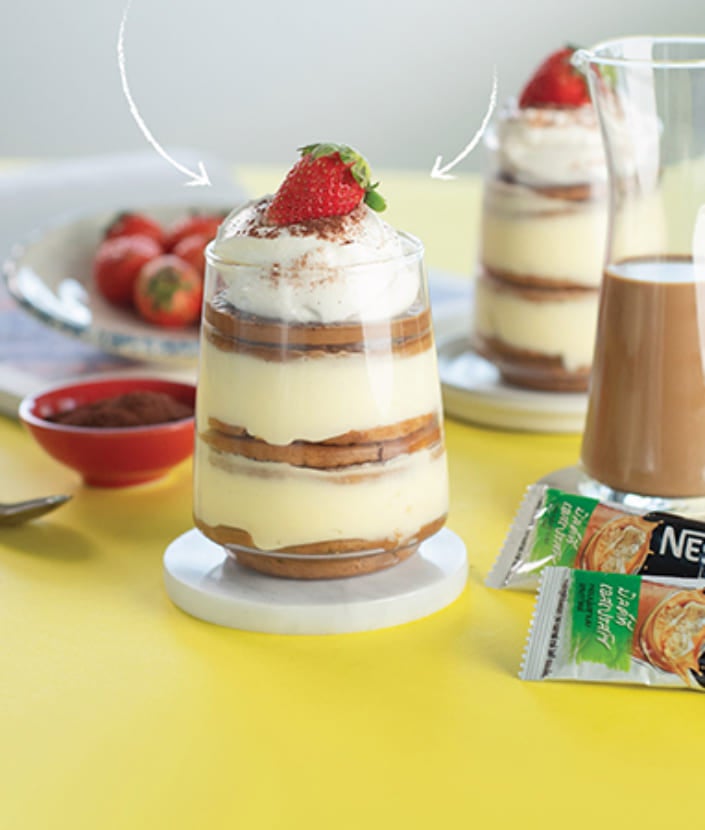 NESCAFE Latte Milk Tea Tiramisu