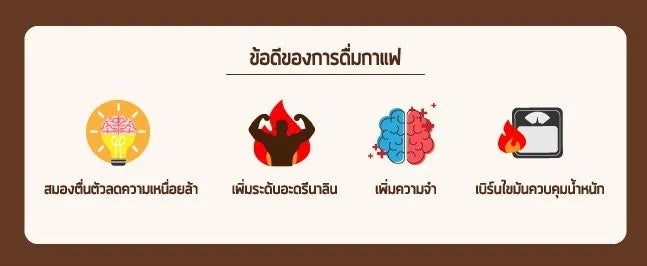  ข้อดีของการดื่มกาแฟที่คอกาแฟควรรู้