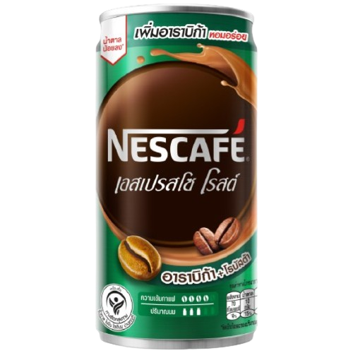 กาแฟปรุงสำเร็จพร้อมดื่ม เนสกาแฟ เอสเปรสโซ โรสต์ สูตรใหม่เพิ่มอาราบิก้า