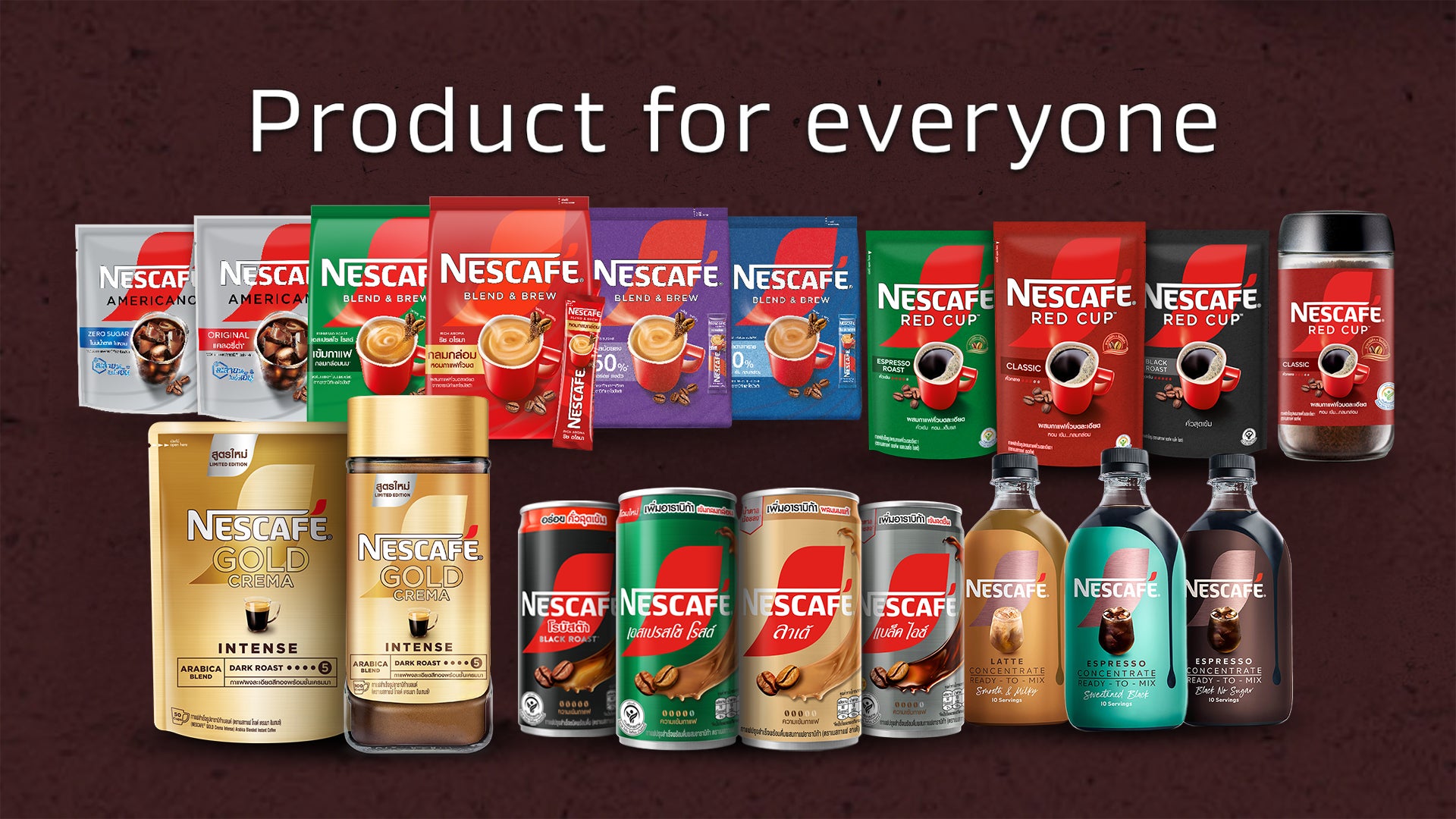 Discover a world of flavours and formats in one place