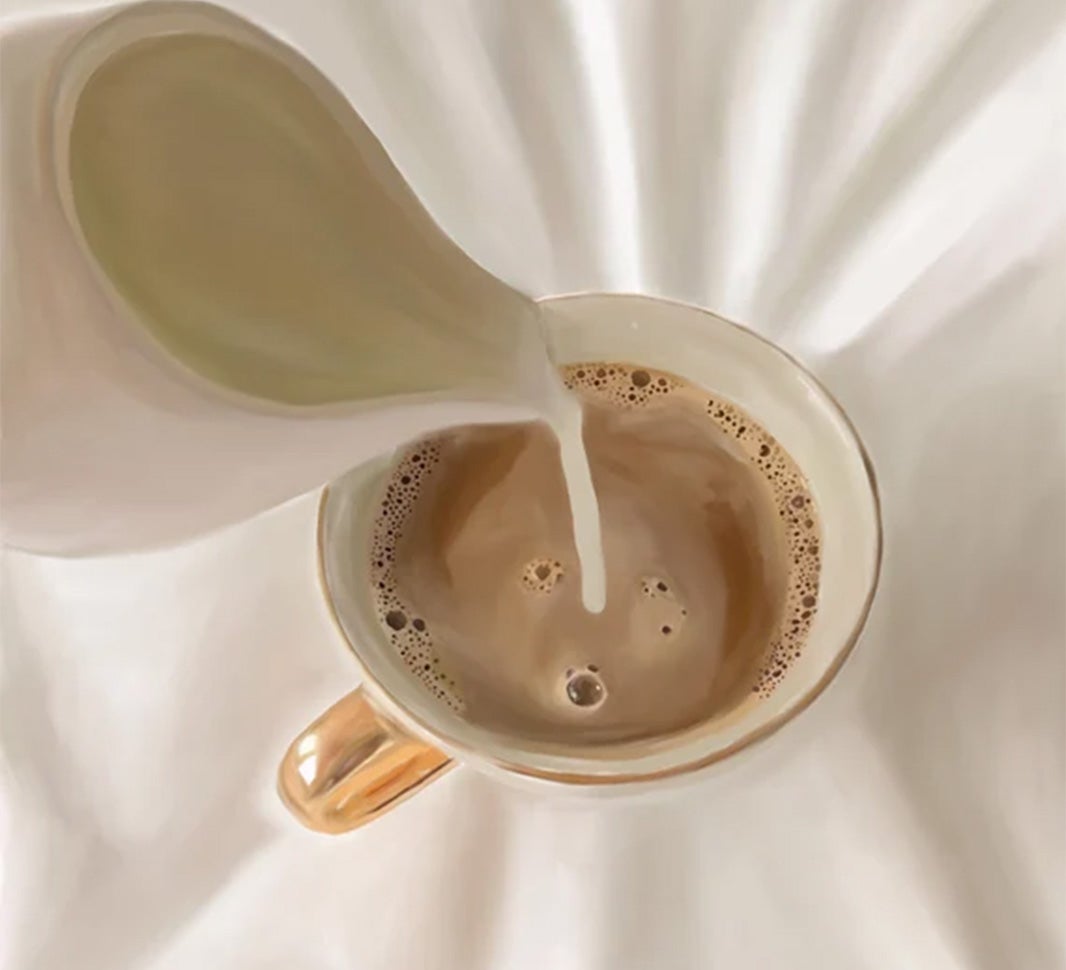 ความแตกต่างระหว่างกาแฟดำและกาแฟนม