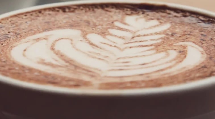 ภาพกาแฟลาเต้อาร์ต