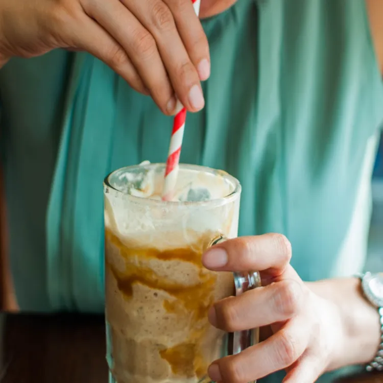 frappé coffee