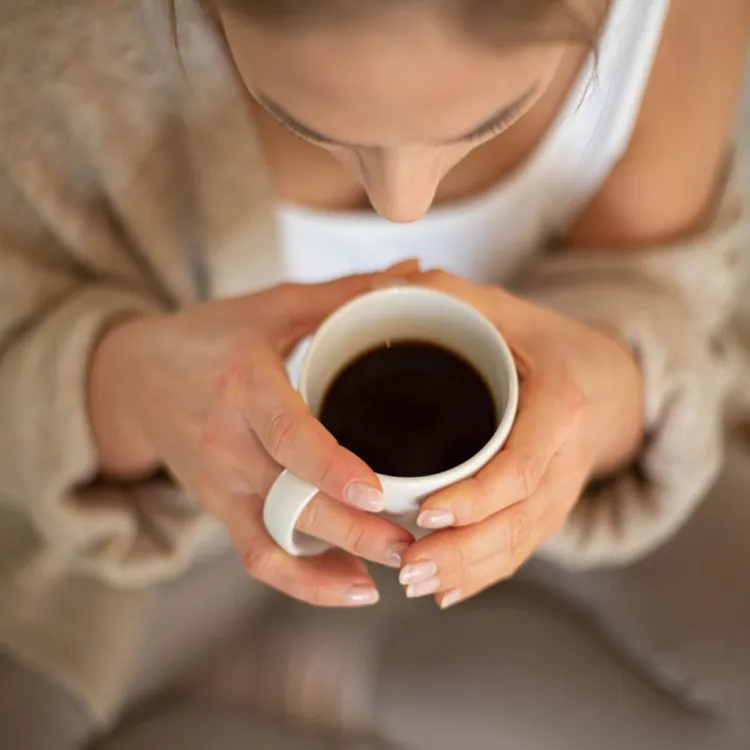 black coffee