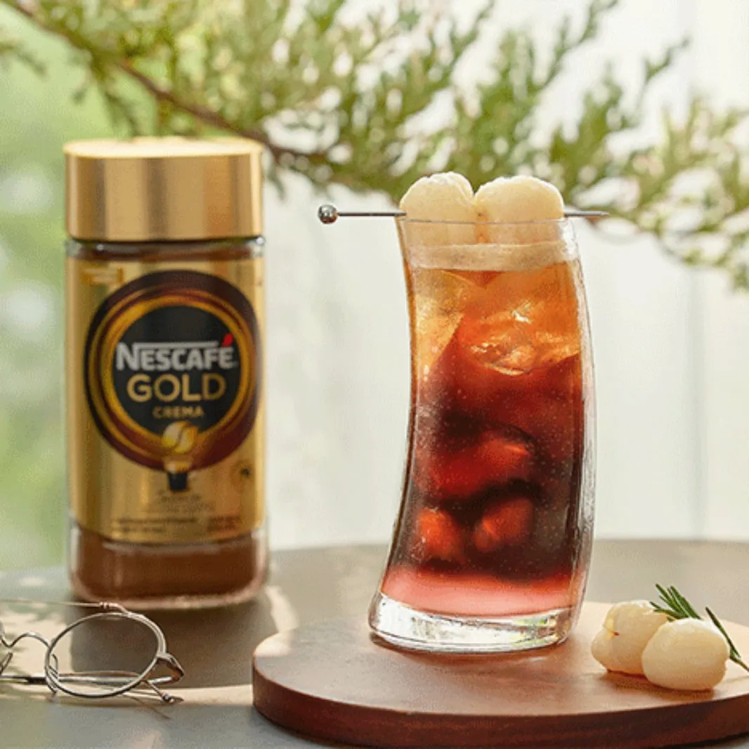 กาแฟลิ้นจี่ ( Lychee Blooming Coffee )