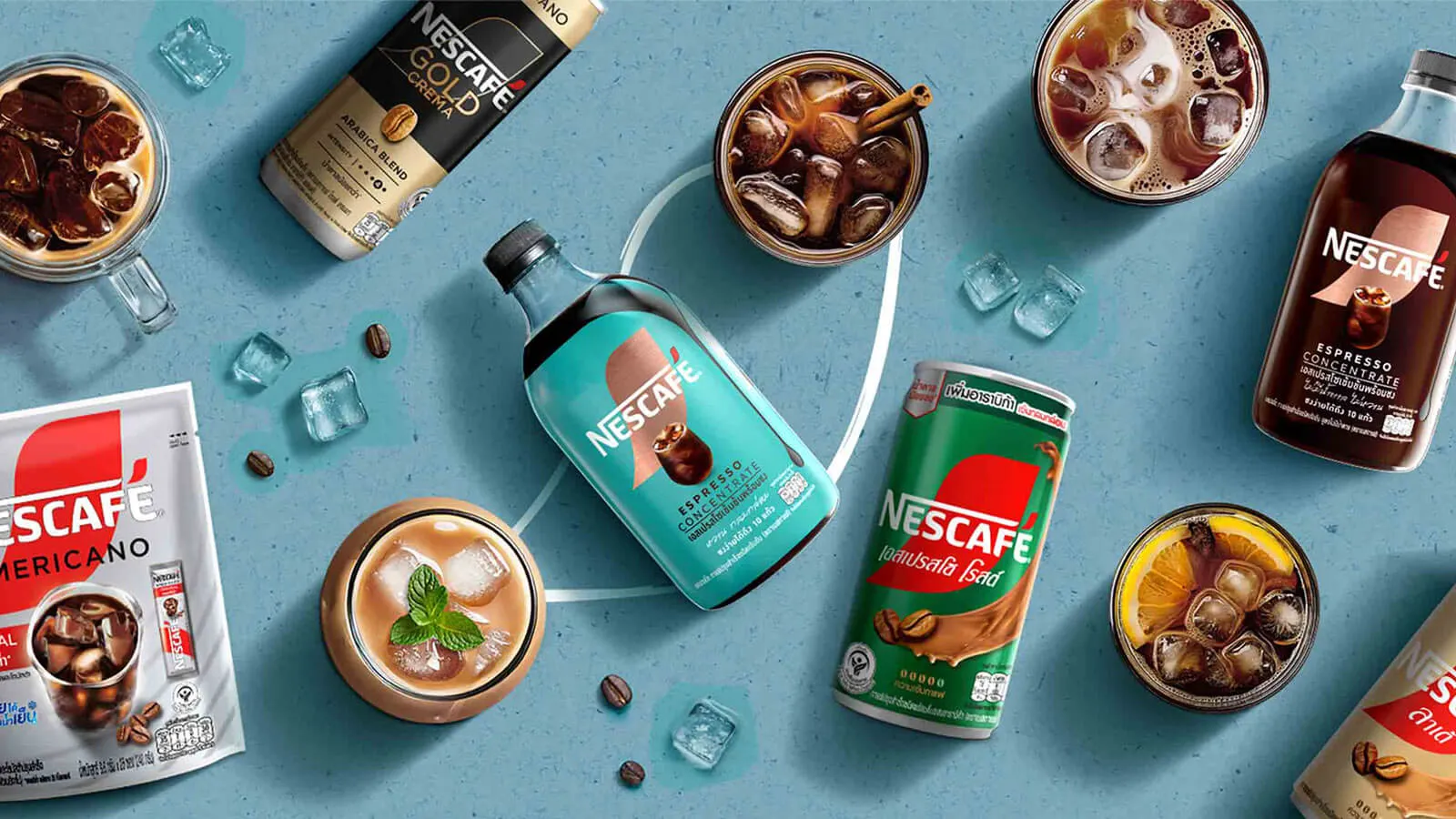 รวมผลิตภัณฑ์กาแฟเย็นจาก NESCAFÉ®