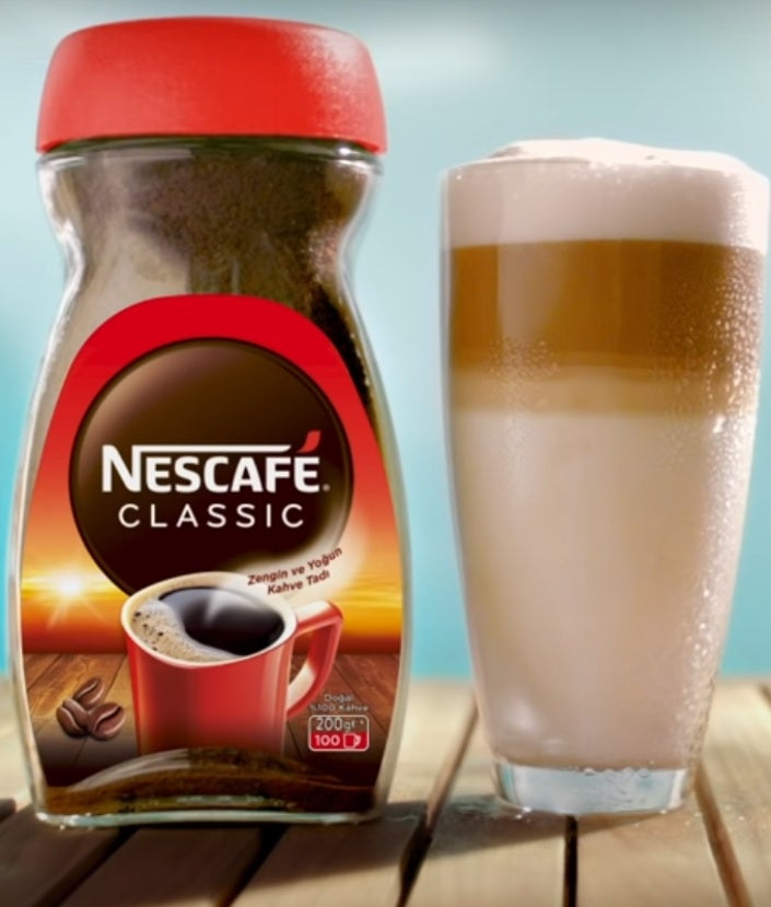 Nescafe Sütlü Buzlu Classic Machhiato Yapılışı