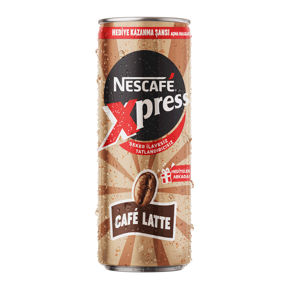 Xpress Cafe Latte Şeker İlavesiz Nescafe Xpress Kalori Nescafé TR