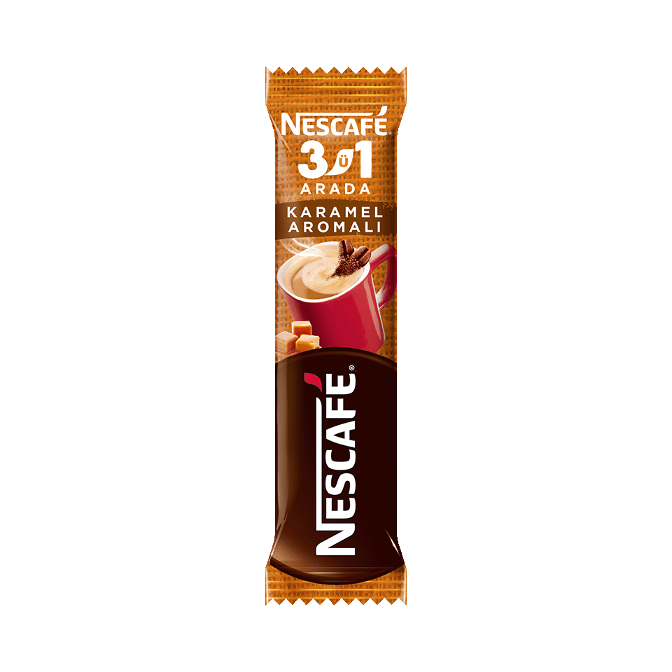 NESCAFÉ 3ü1 Arada Karamel Aromalı