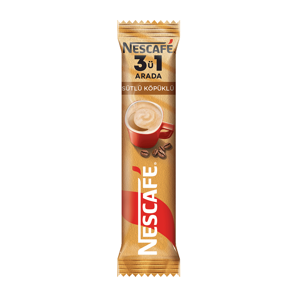 NESCAFÉ 3ü1 Arada Sütlü Köpüklü