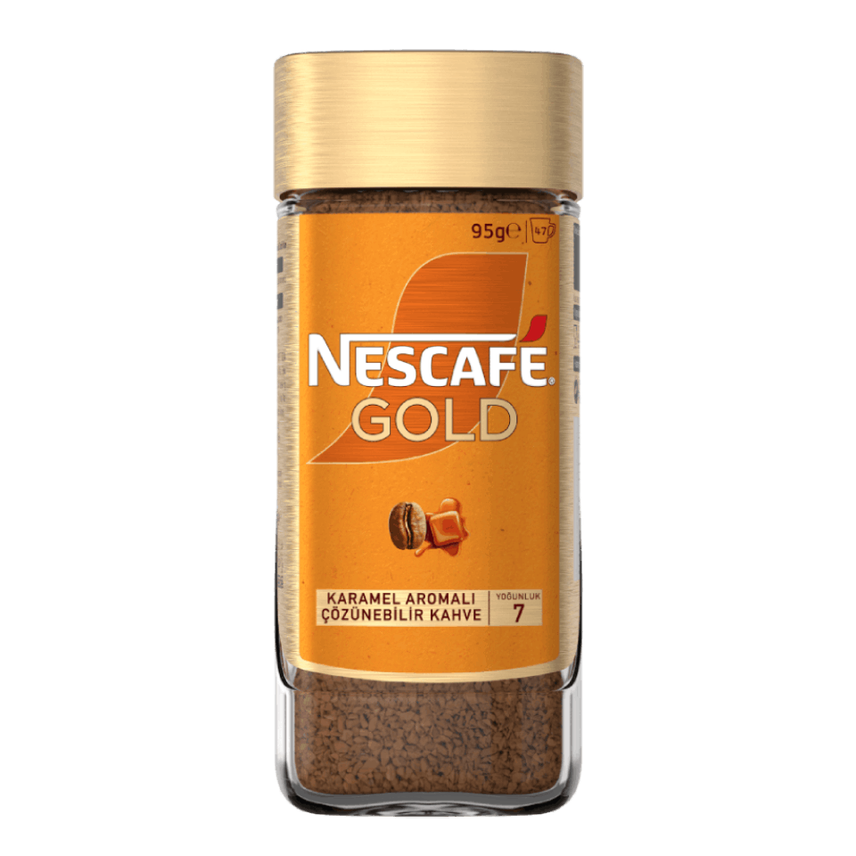 Nescafé Gold Karamel Aromalı
