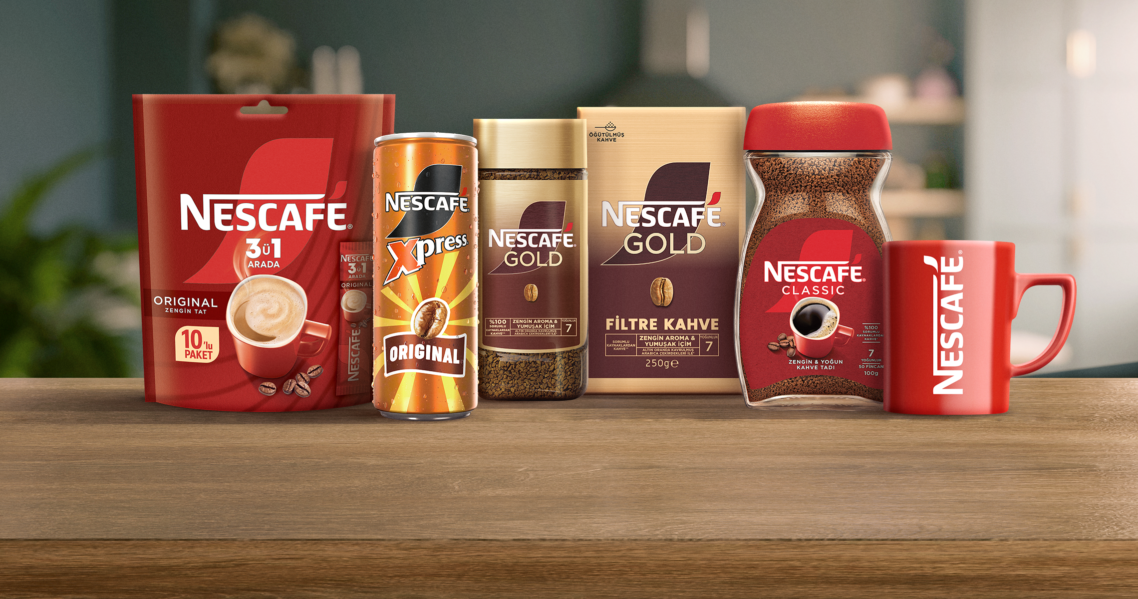 nescafe ürün ailesi 