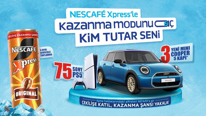 Nescafé Xpress'le Kazanma Modunu Aç, Kim Tutar Seni!