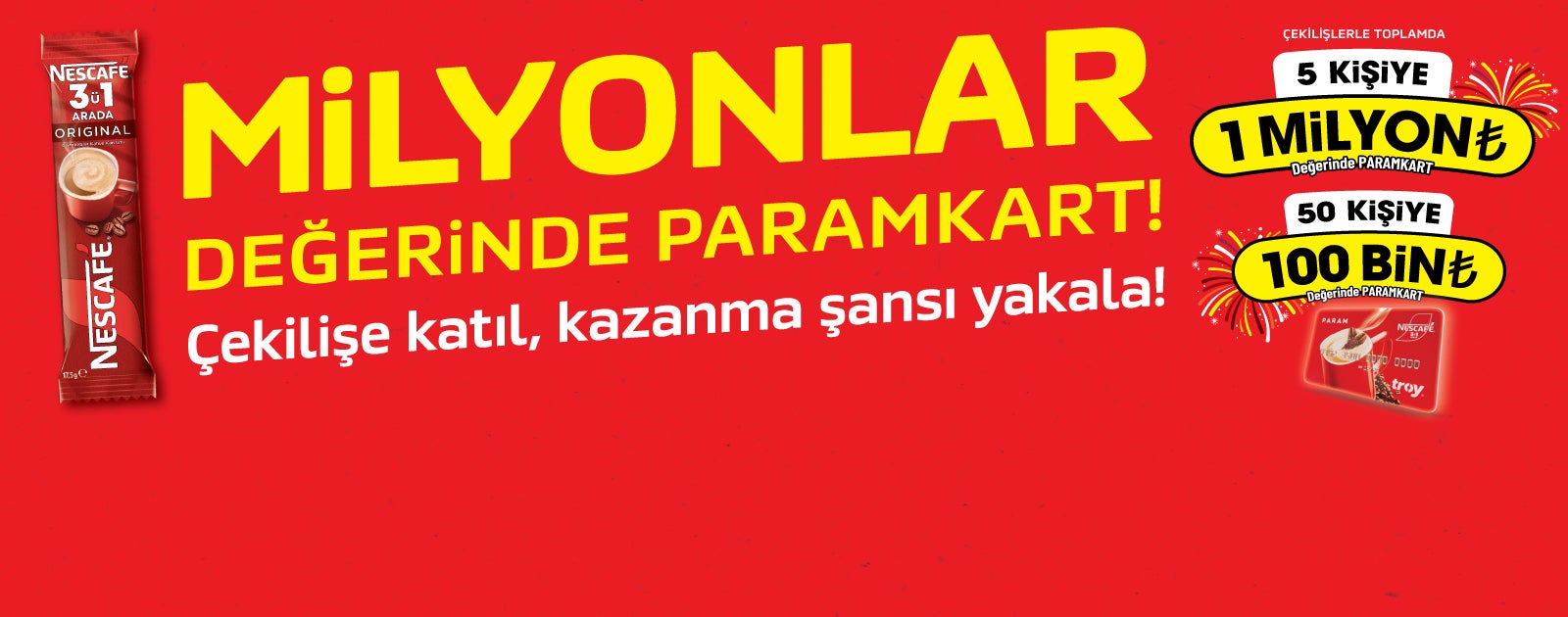 Nescafé 3ü1 Arada Promosyon Kampanyası başlıyor