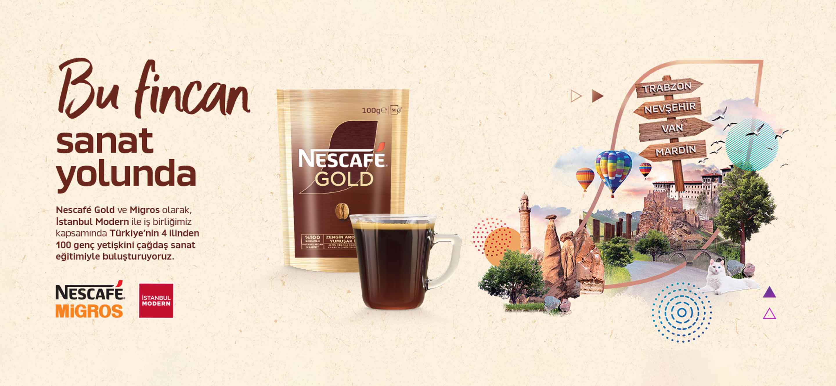 bu fincan sanatı destekler