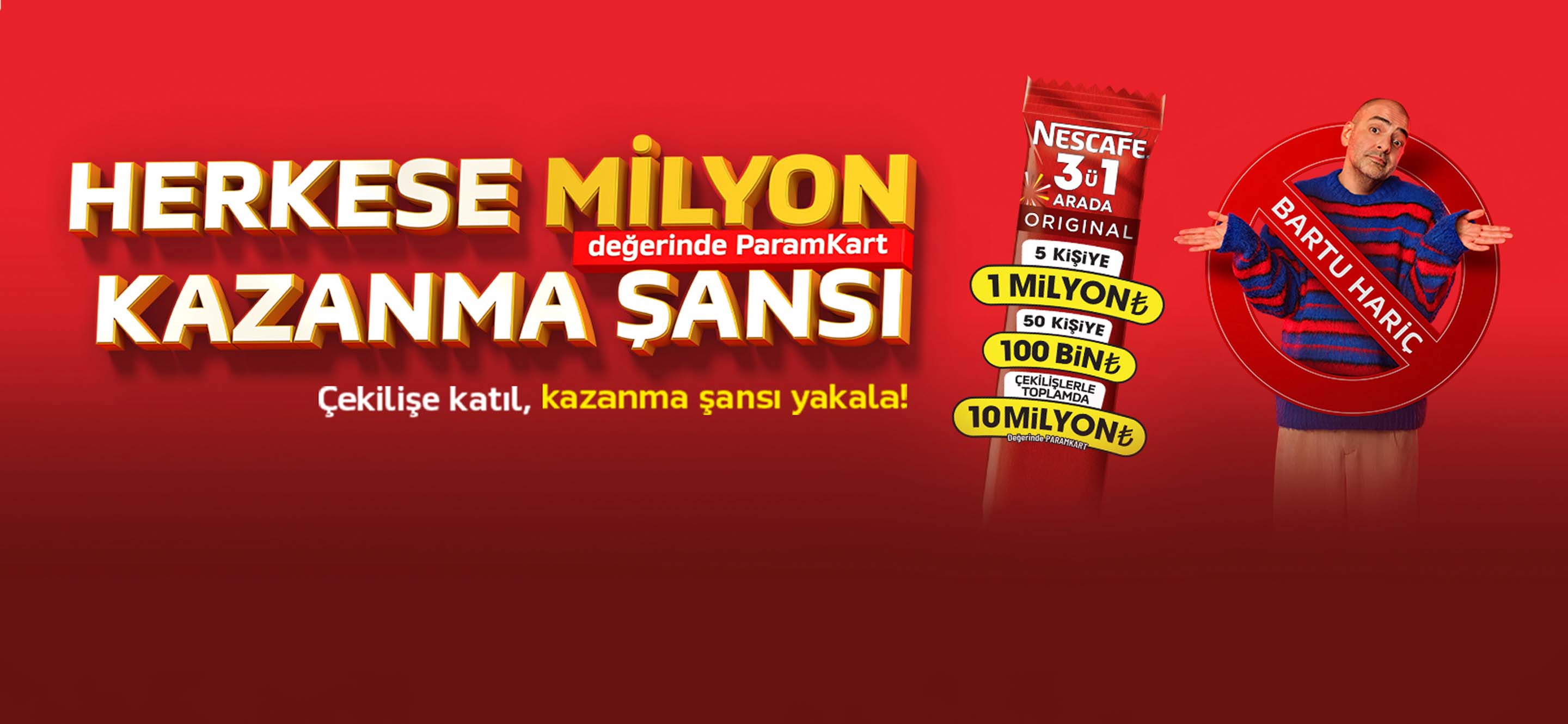 Nescafé 3ü1 Arada Promosyon Kampanyası başlıyor