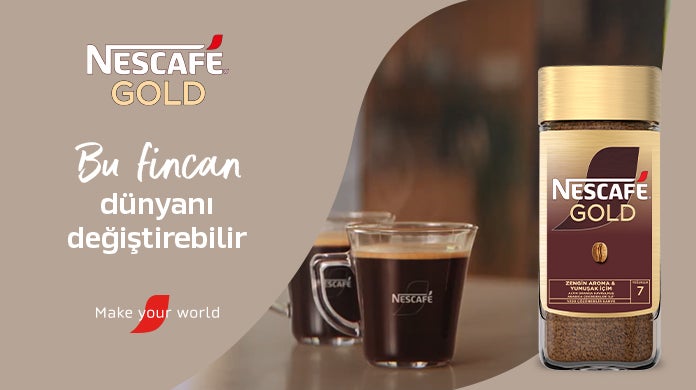 Bir Fincan Nescafé Gold Dünyanı Değiştirebilir