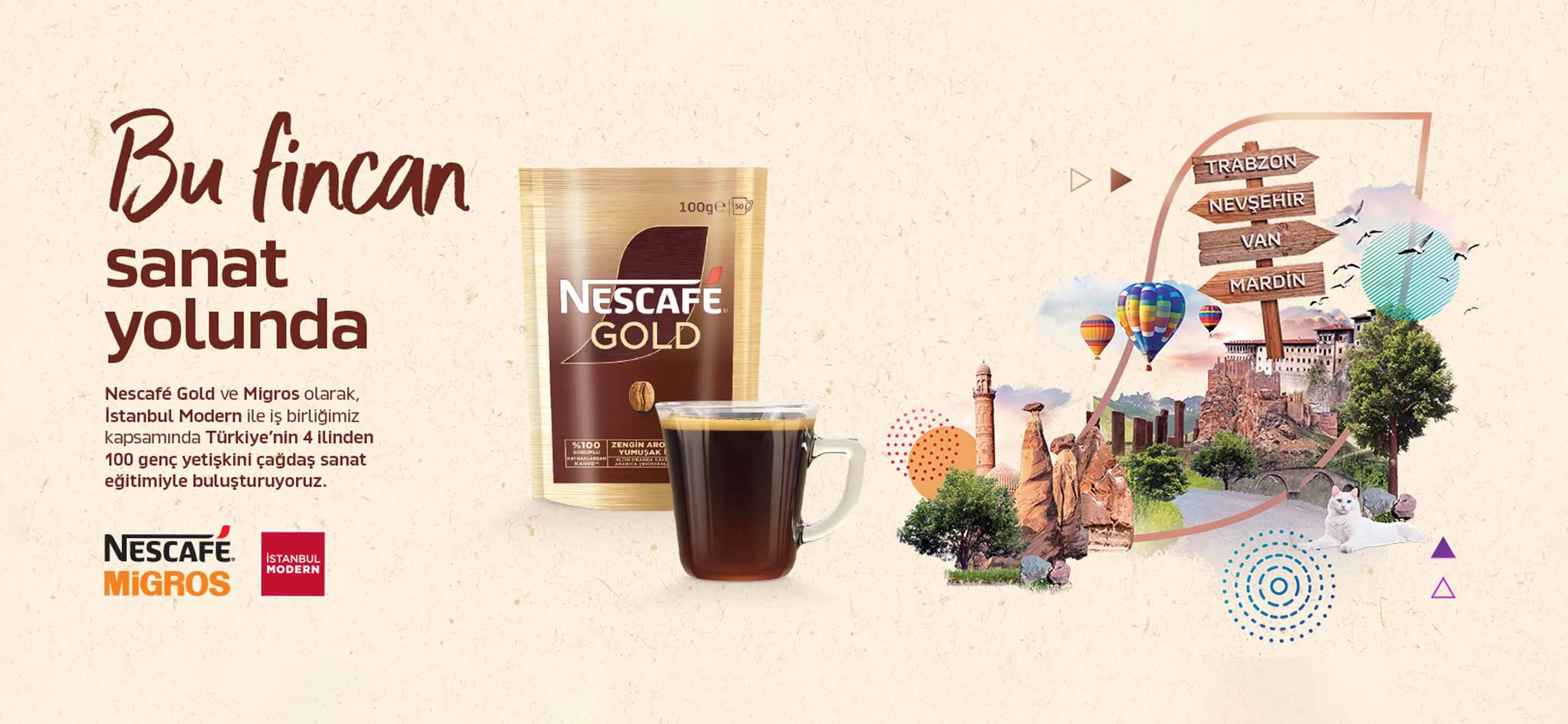 bu fincan sanatı destekler