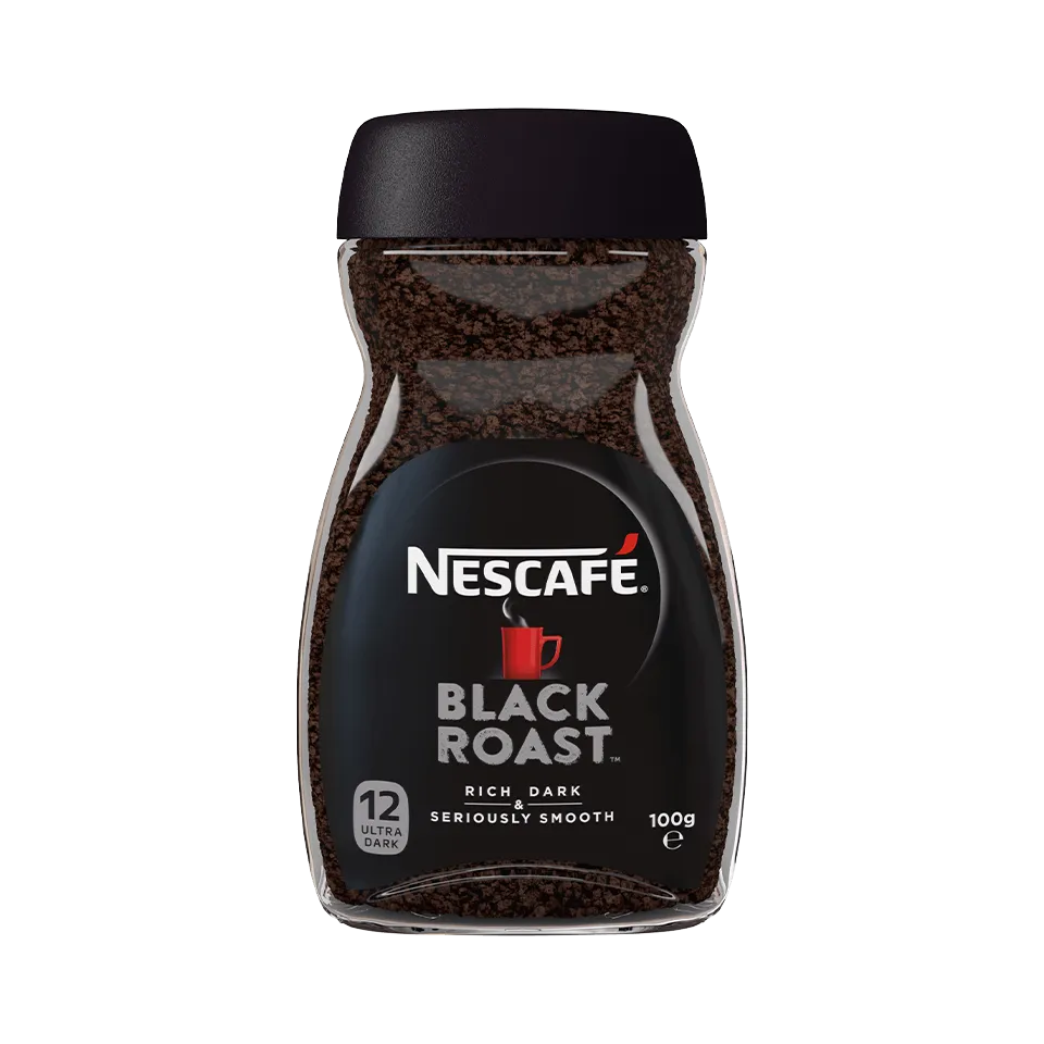 Nescafé black roast coffee