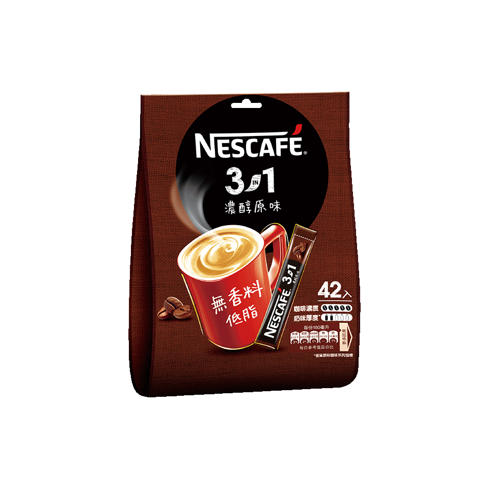 雀巢咖啡三合一濃醇原味