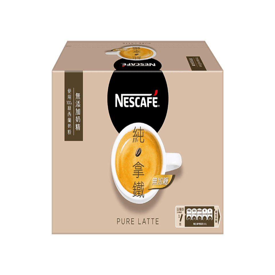 雀巢咖啡二合一純拿鐵