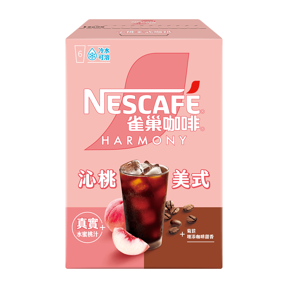 雀巢沁桃美式咖啡