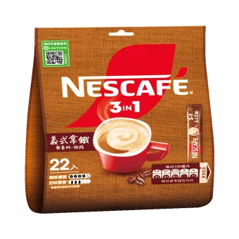 1-4雀巢咖啡三合一義式拿鐵