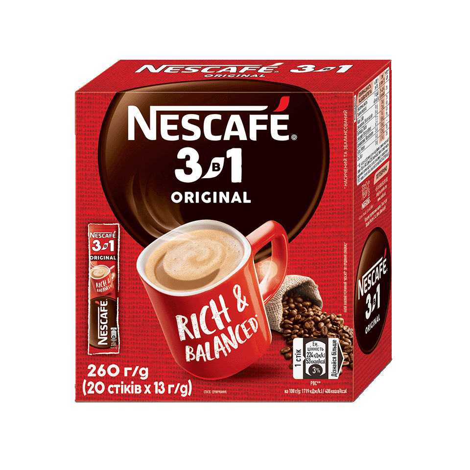 Nescafé® 3в1 Оріджінал (Original)