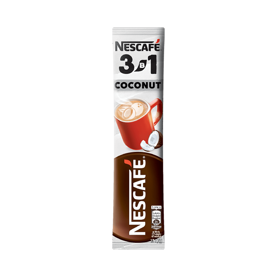 NESCAFÉ® 3в1 Коконат (Coconut) зі смаком кокоса