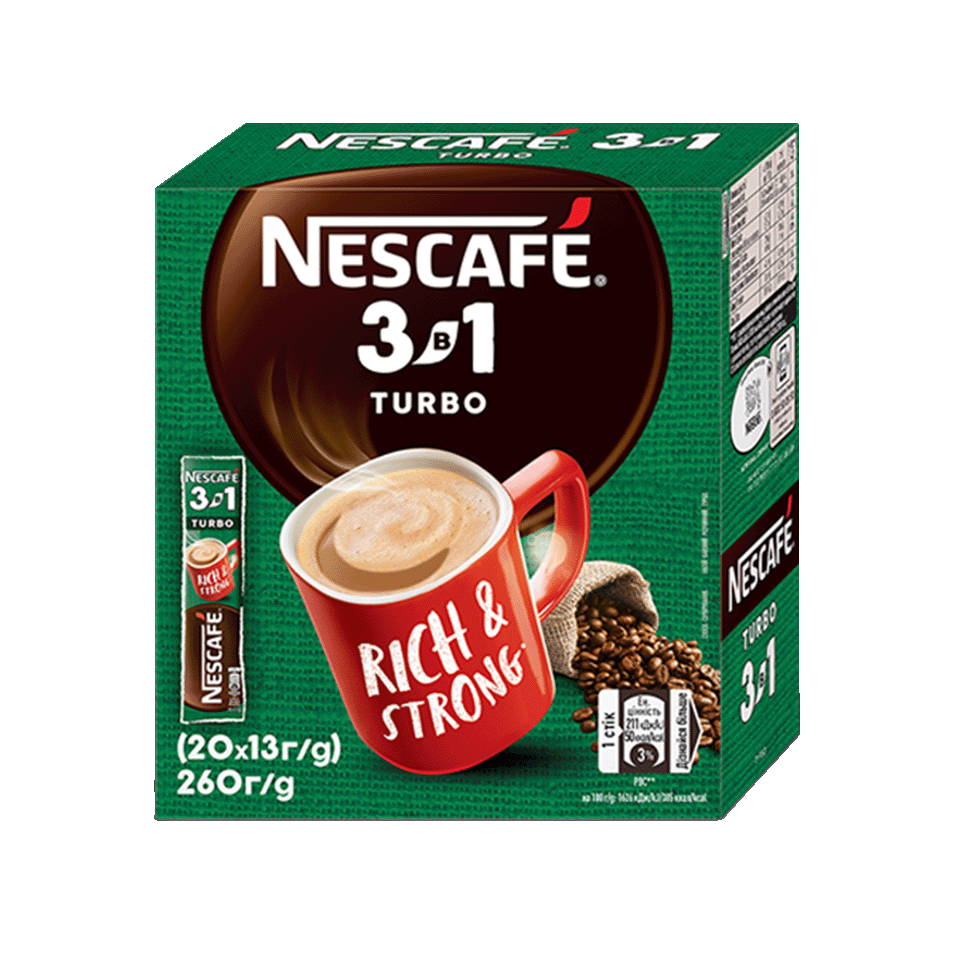 NESCAFÉ® 3в1 Турбо (Turbo)