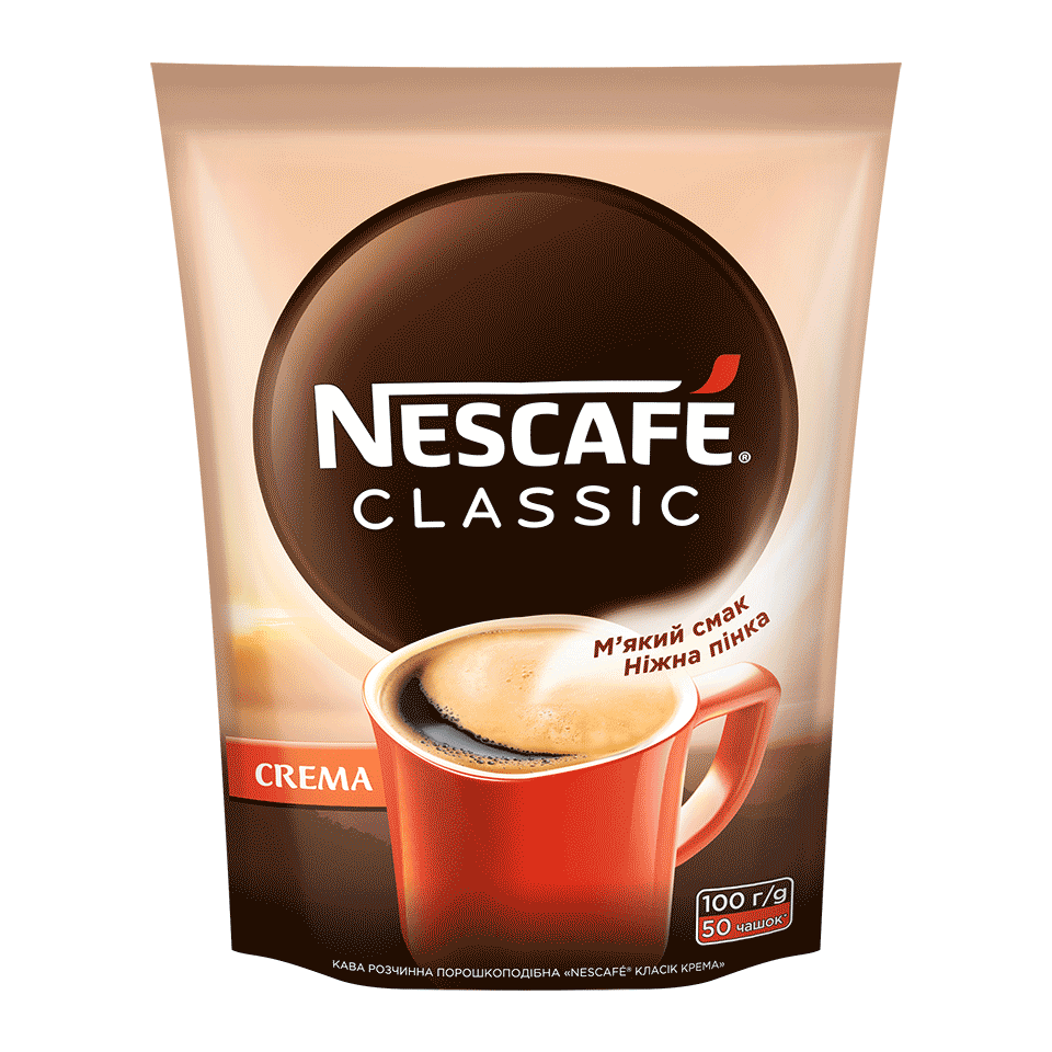 кава нескафе класік крема